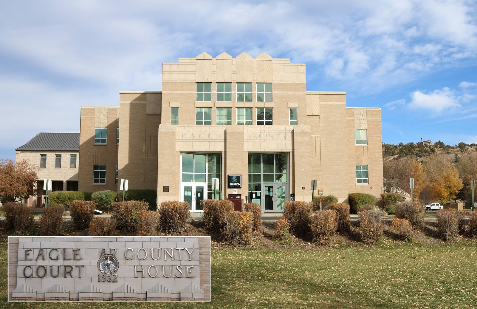The former Eagle County courthouse in Eagle, built in 1932. Voters can return completed ballots at seven secure 24-hour drop boxes across the county.