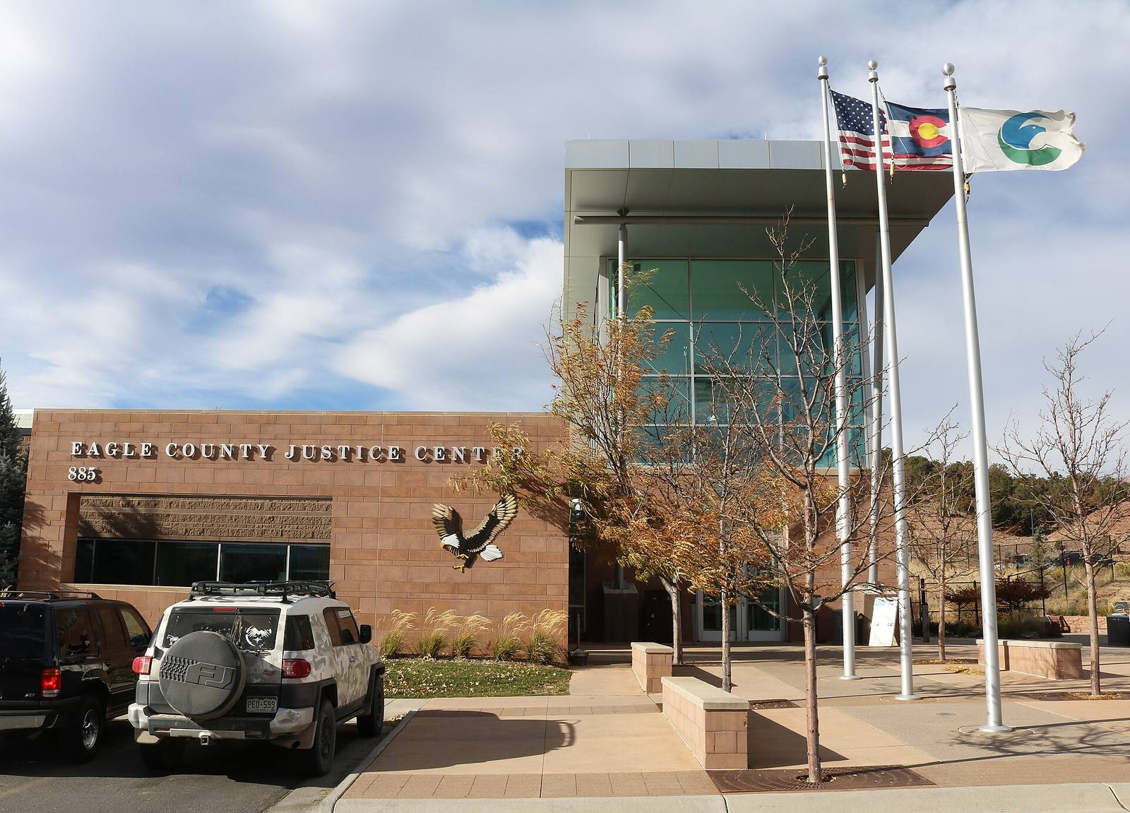 The Eagle County Justice Center at 885 Chambers Avenue in Eagle, Colorado.