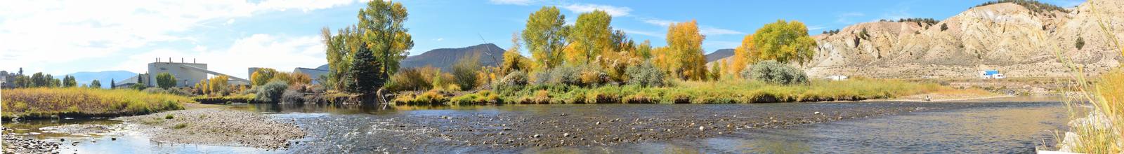 The Eagle River at Gypsum, at the west end of the Eagle River Valley, in a file photograph. Mountain Youth's programs run the length of the valley.